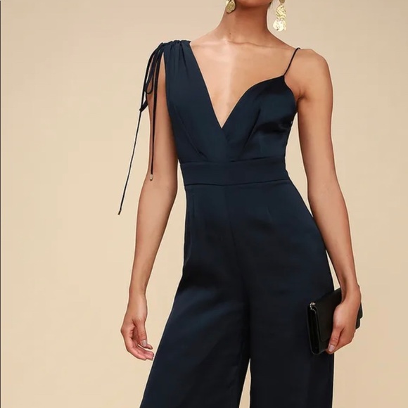 KeepSake The Label I’ve Got You Asymmetry Jumpsuit.Preowned - Picture 3 of 8